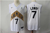 Raptors 7 Kyle Lowry White 2018 19 City Edition Nike Swingman Jersey,baseball caps,new era cap wholesale,wholesale hats